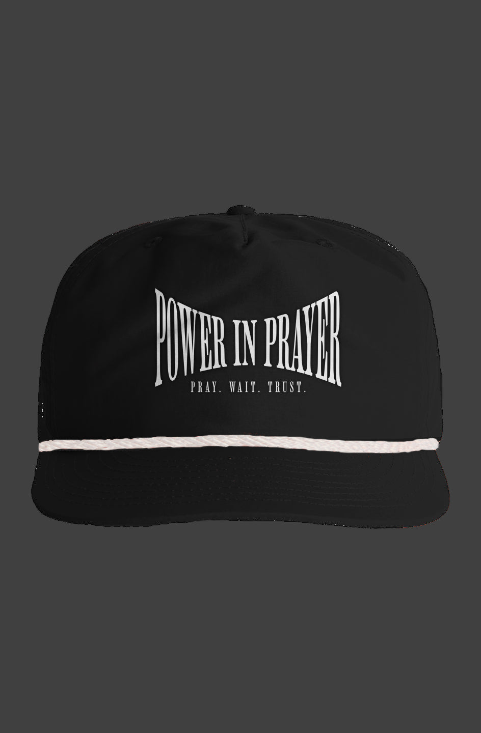 Power in Prayer Logo Rope Hat